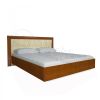 Bed "Bella" 1.6x2.0 Profile with a soft back without a frame