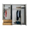 Linz 5D wardrobe with drawers