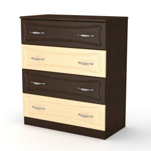 Chest of drawers 4B MDF