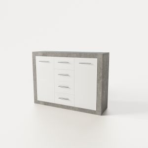 Chest of drawers 2D 4Sh "Omega"