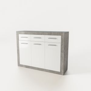 Chest of drawers 3D 3W "Omega"