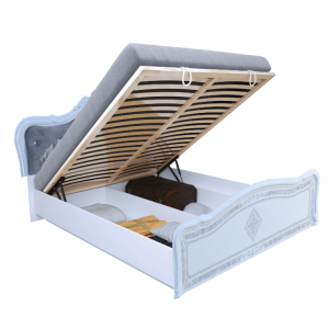 Bed "Louisa" 1.8x2.0 lux with lifting mechanism and frame