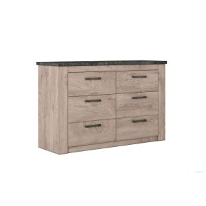 Chest of drawers "Ashley" 3Ш+3Ш