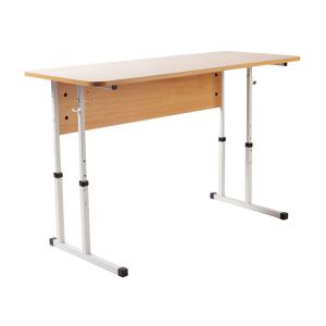 2-seater student table without a shelf (age group #4-6)