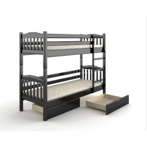 2-tier bed "Bai-Bai" 800*2000 Right + drawers