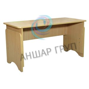 2-seater children's table without a shelf (adjustable in height)